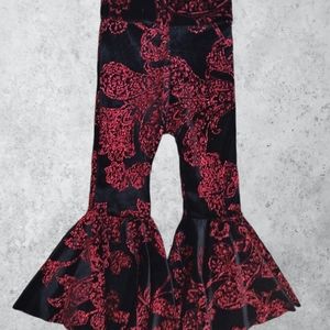 Handmade Toddler Bell Bottoms Made from Vintage Clothes